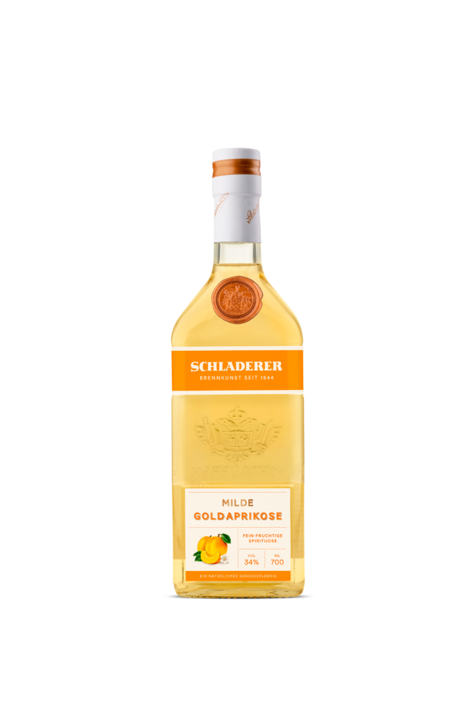 Mild Golden Apricot Brandy - Schladerer