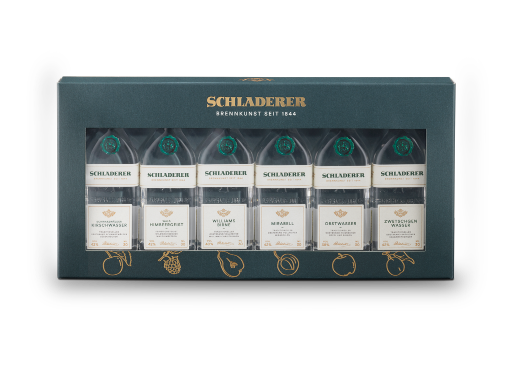 フルーツスピリッツセット（シュラデラー）ミニサイズ Classic Miniature Set - Schladerer
