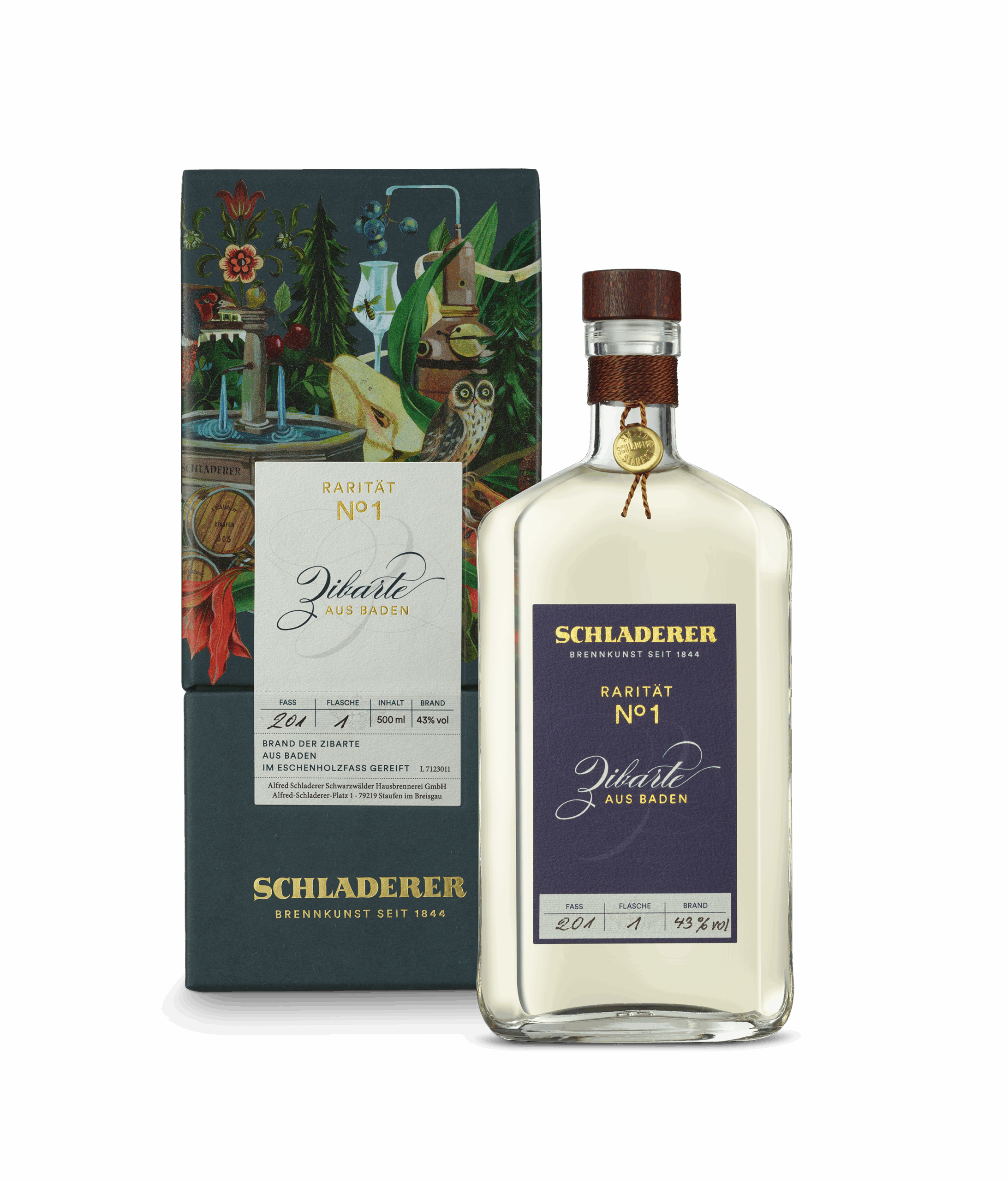 Rarität Zibarte Schladerer