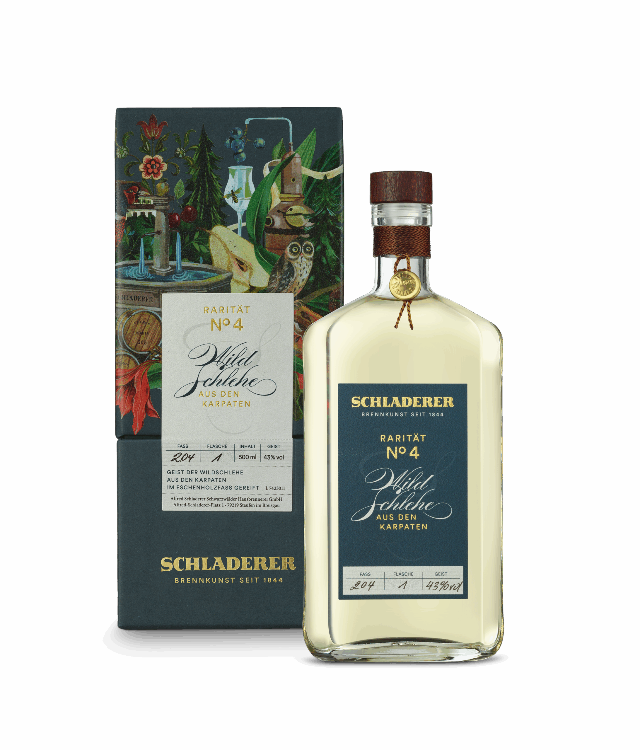 Rarität Wildschlehe Schladerer Obstbrand