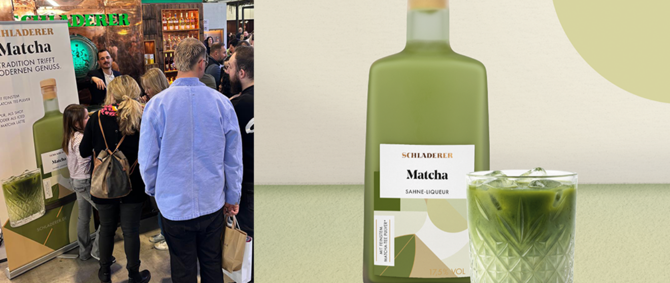 Schladerer Matcha Sahne-Liqueur